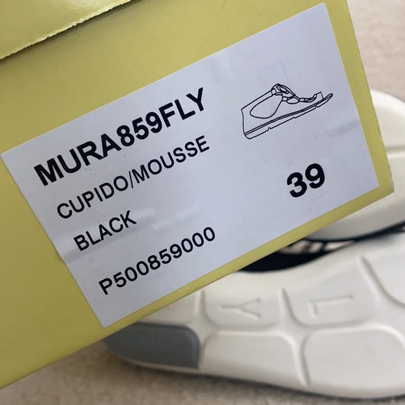 Fly London Mura gladiator leather sandals eu 39 us 8 8,5 black shoes lacr - Picture 12 of 12